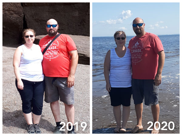 Erika and Zachary Billings Losing Weight
